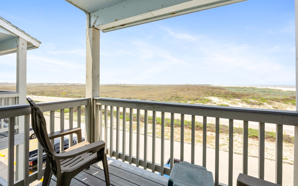 Step onto your private balcony and breathe in the fresh coastal air while taking in panoramic views of the natural landscape stretching to the horizon.