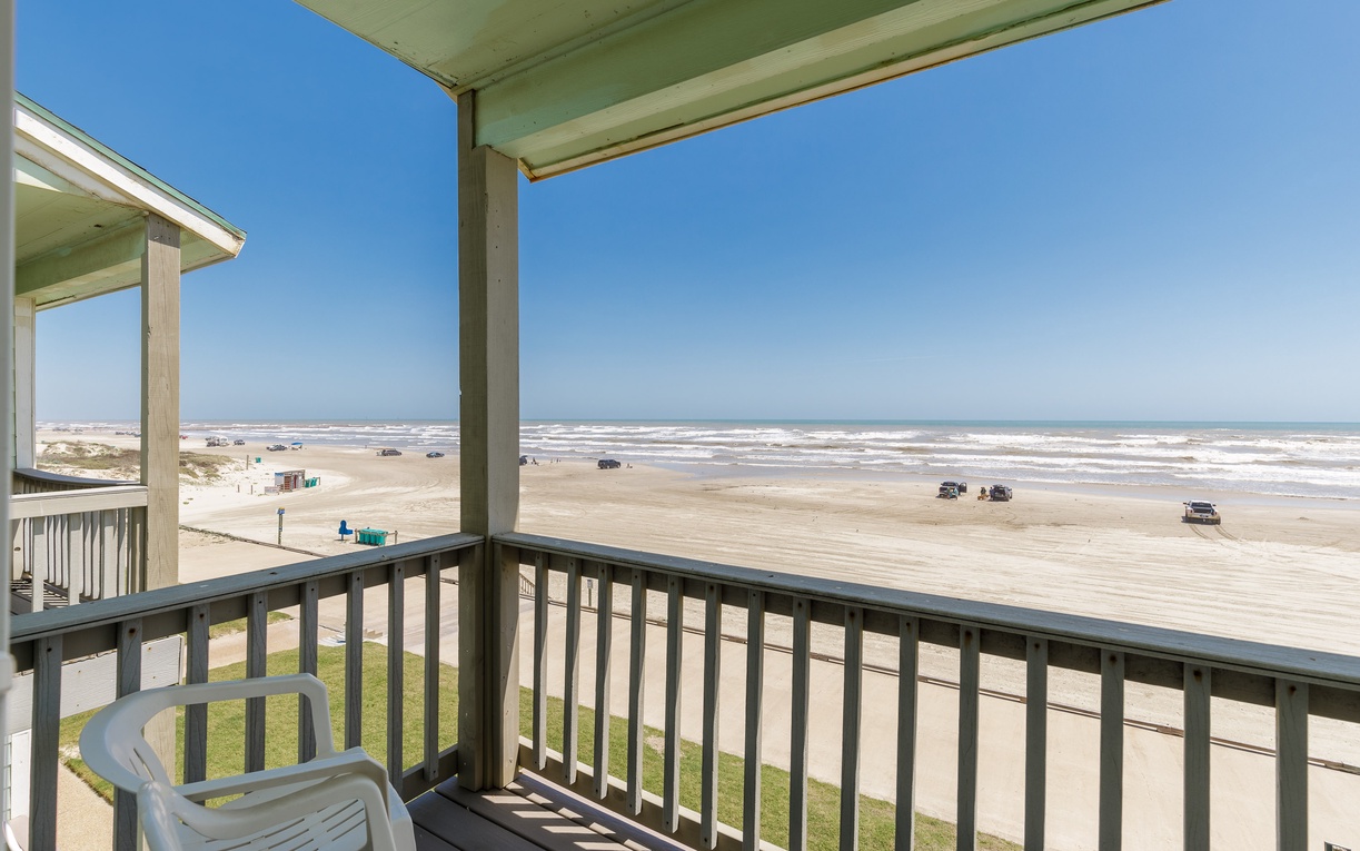Wake up to stunning ocean views from your primary bedroom balcony
