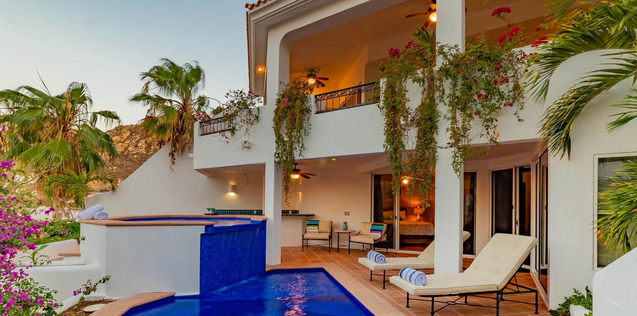 Pool and Jacuzzi