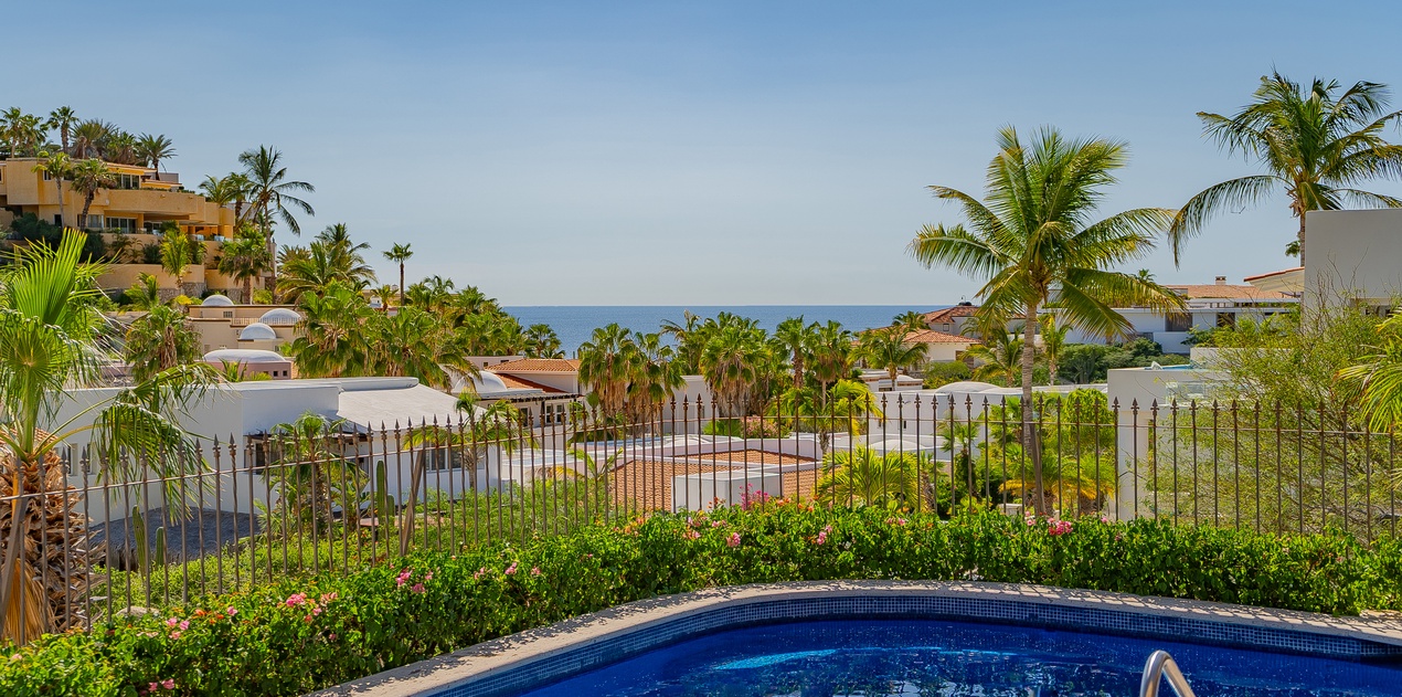Poolside with incredible ocean view