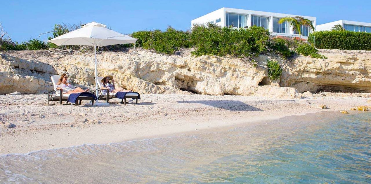 Beach at AXA CHM, Blowing Point, Anguilla
