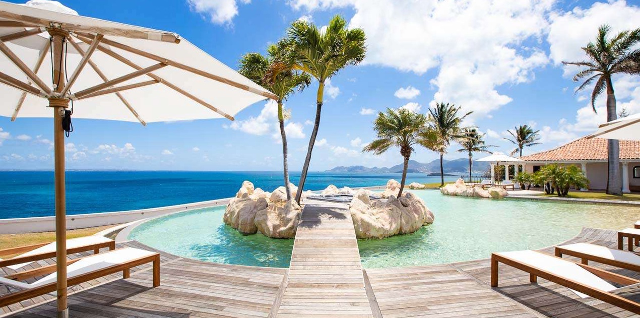 Villa Pool at SXM BET, Hillside/Terres Basses, St. Martin