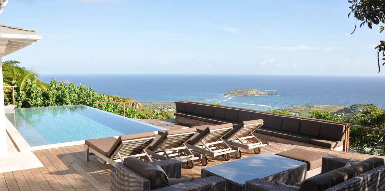 Deck at WV TED, Vitet, St. Barthelemy