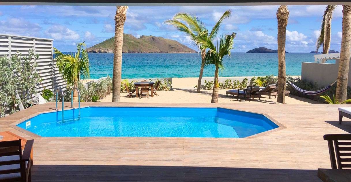 Villa Pool at WV VMG, Flamands Beach, St. Barthelemy