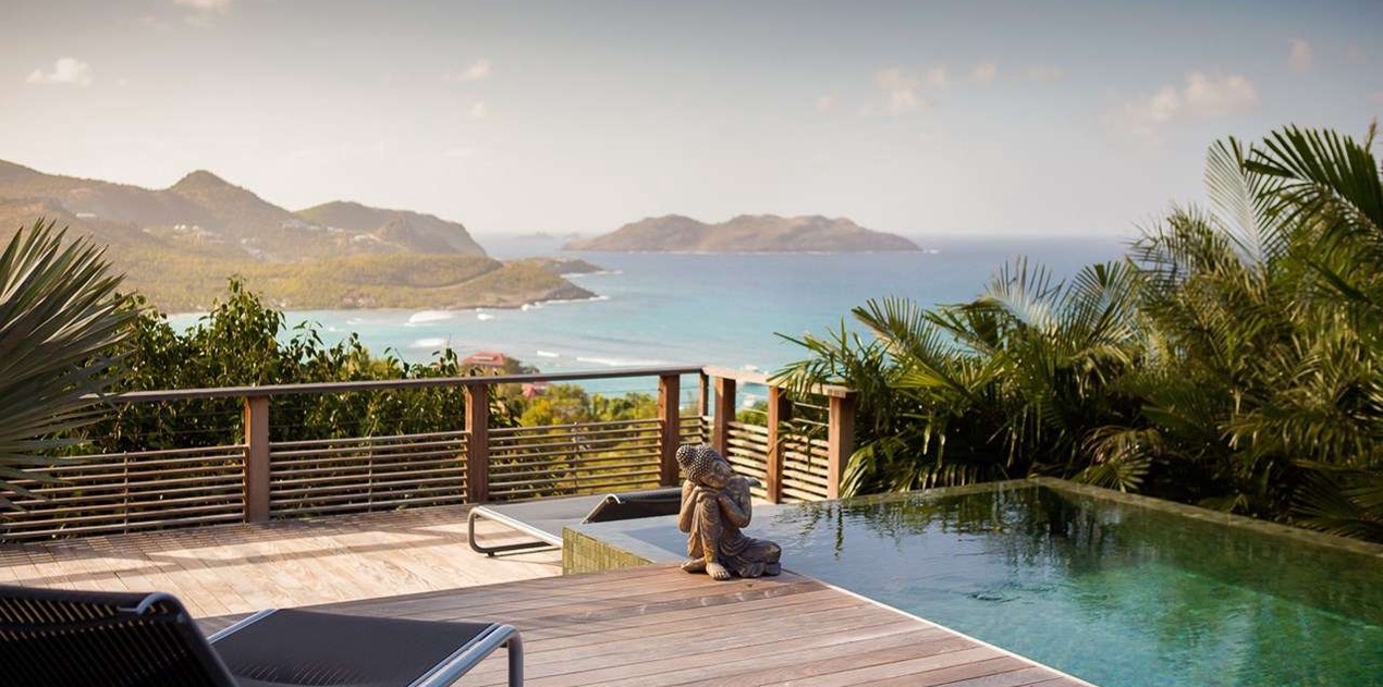 Deck at WV NGE, St. Jean, St. Barthelemy