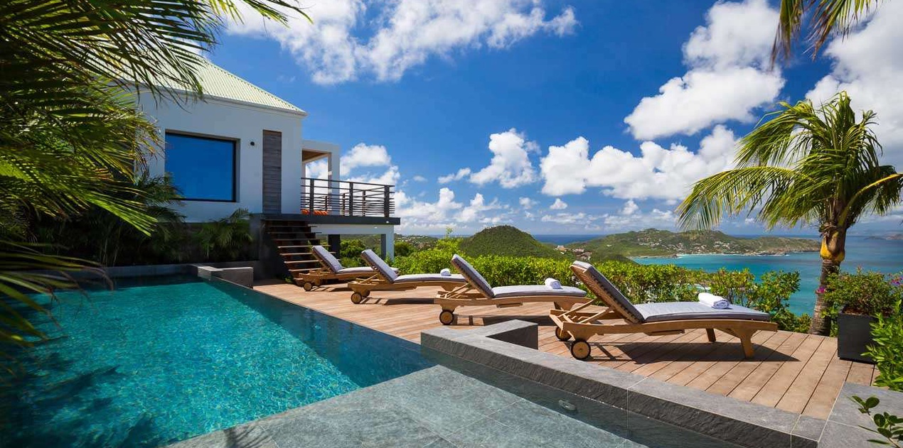 Villa Pool at WV CLM, Vitet, St. Barthelemy