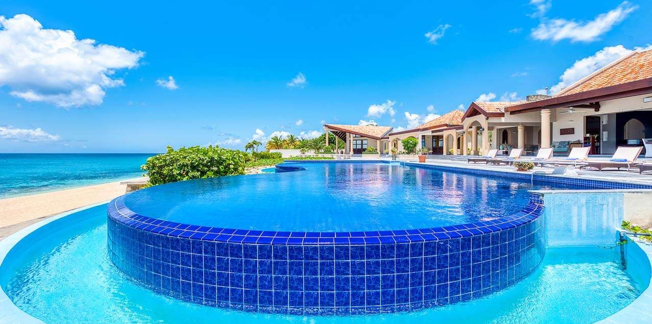 Villa Pool at PIE CDP, Beach Side/Baie Longue, St. Martin