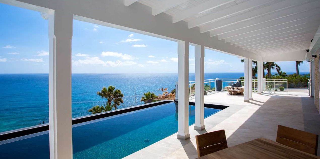Terrace at WV CAO, Toiny, St. Barthelemy