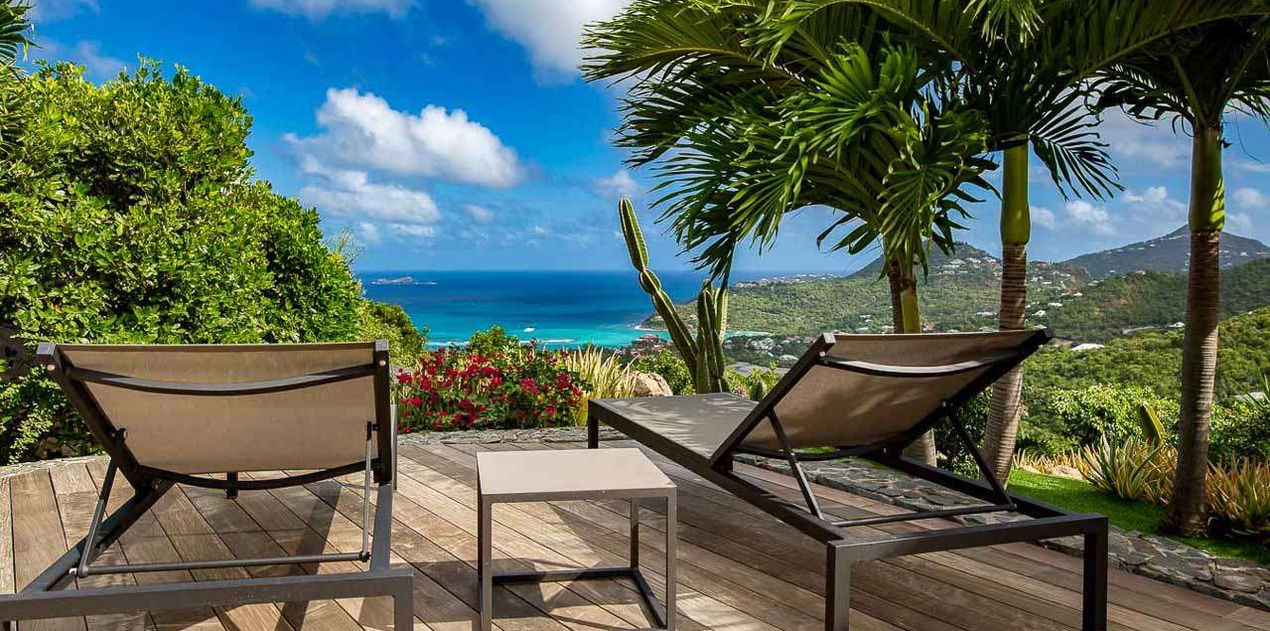 The view from WV PAJ, Lurin, St. Barthelemy