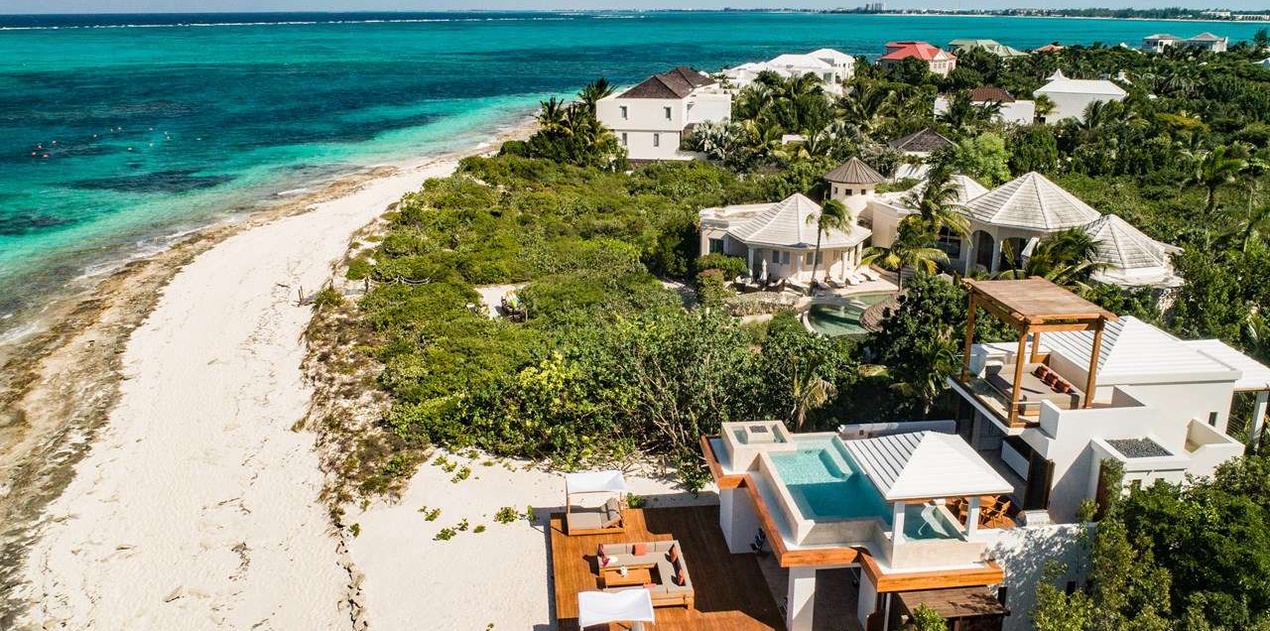 Aerial photo of PL BCK, Grace Bay Turtle Cove, Turks & Caicos