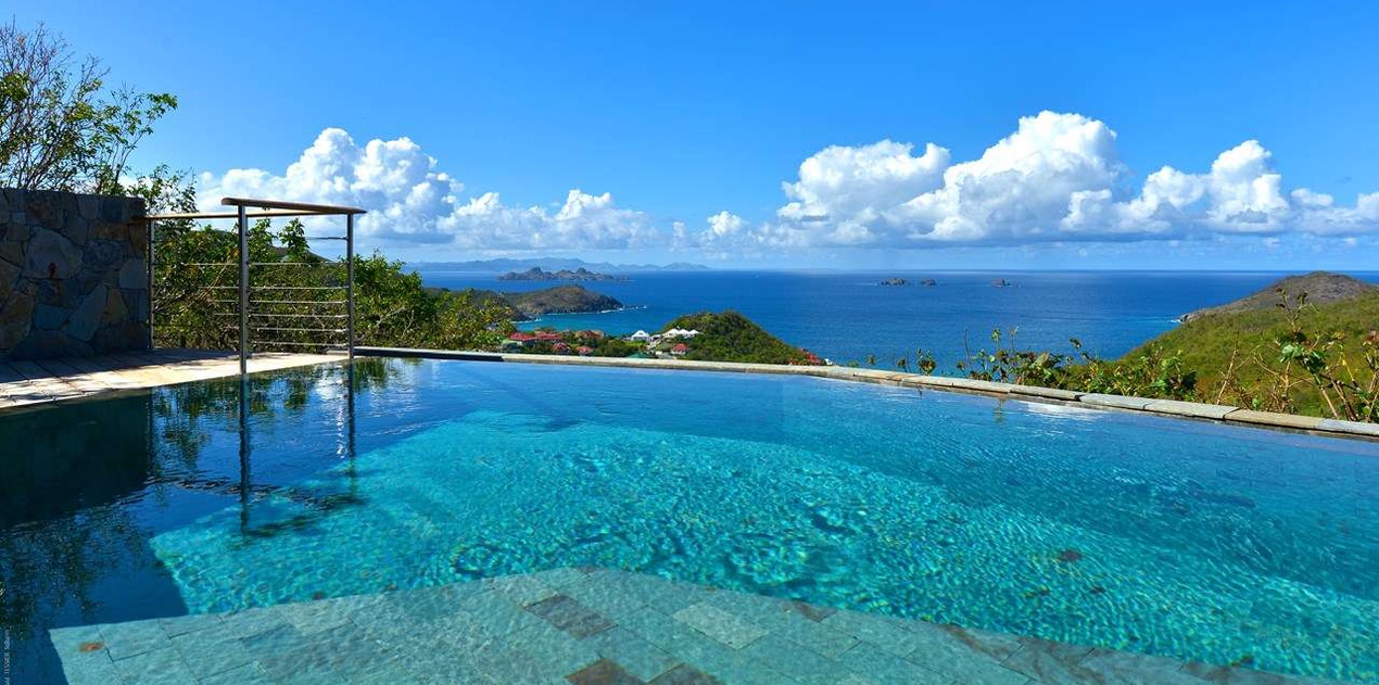 Villa Pool at WV MJS, Flamands, St. Barthelemy