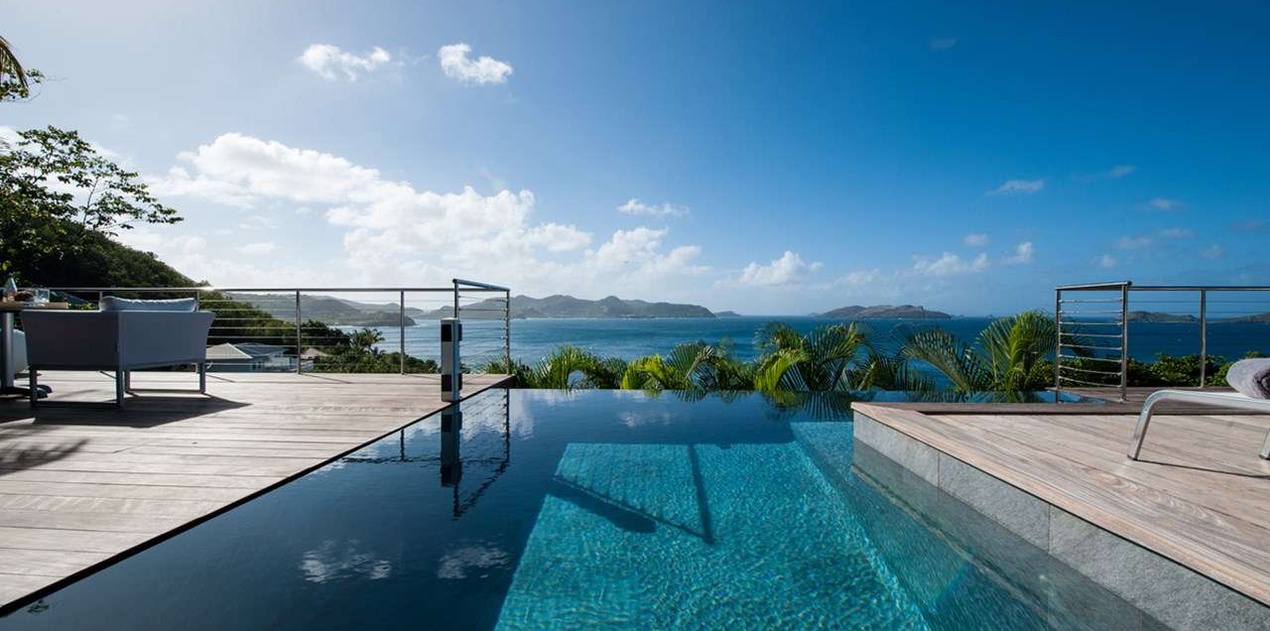 Villa Pool at WV IDS, Pointe Milou, St. Barthelemy