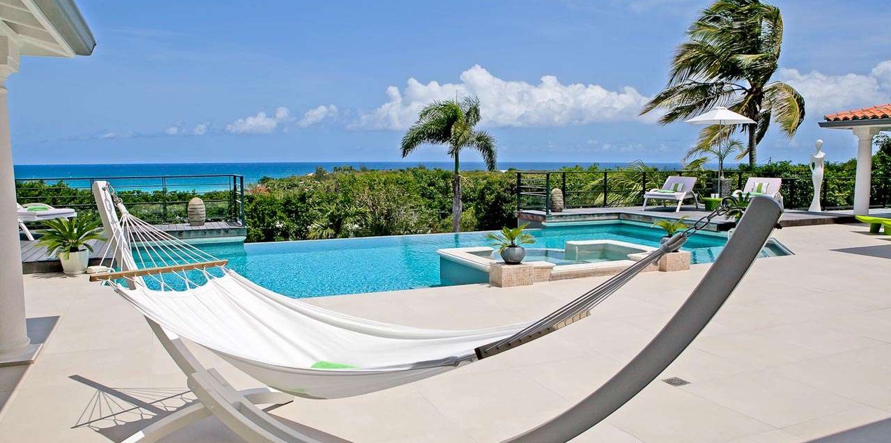 Villa Pool at SXM GSL, Hillside/Terres Basses, St. Martin