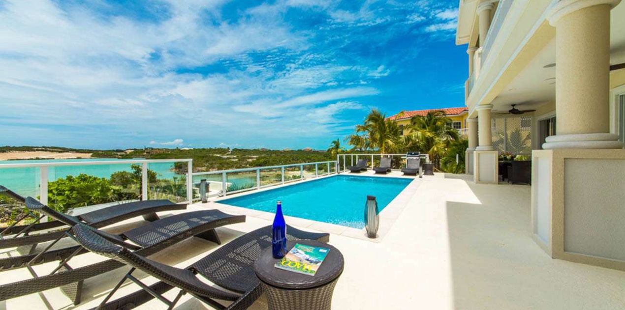 Villa Pool at IE SCL, Chalk Sound/Taylors, Turks & Caicos