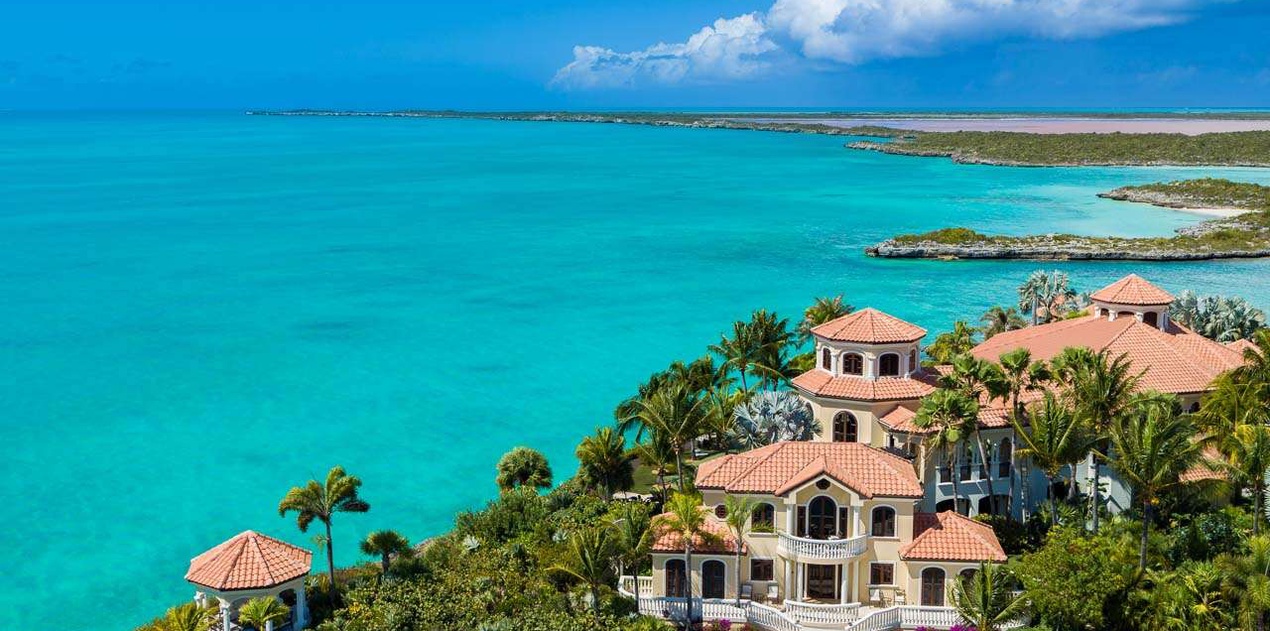 Aerial photo of IE EMC, Silly Creek/Taylors, Turks & Caicos