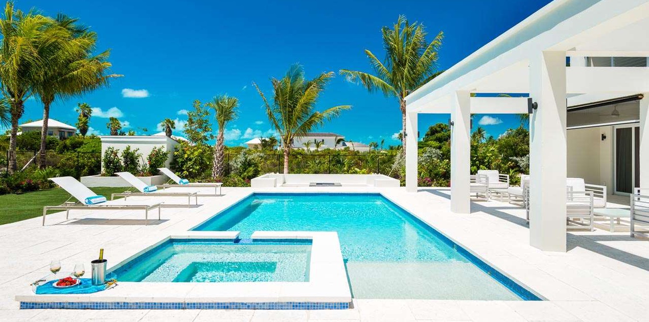Villa Pool at PL TUR, Grace Bay/Leeward, Turks & Caicos