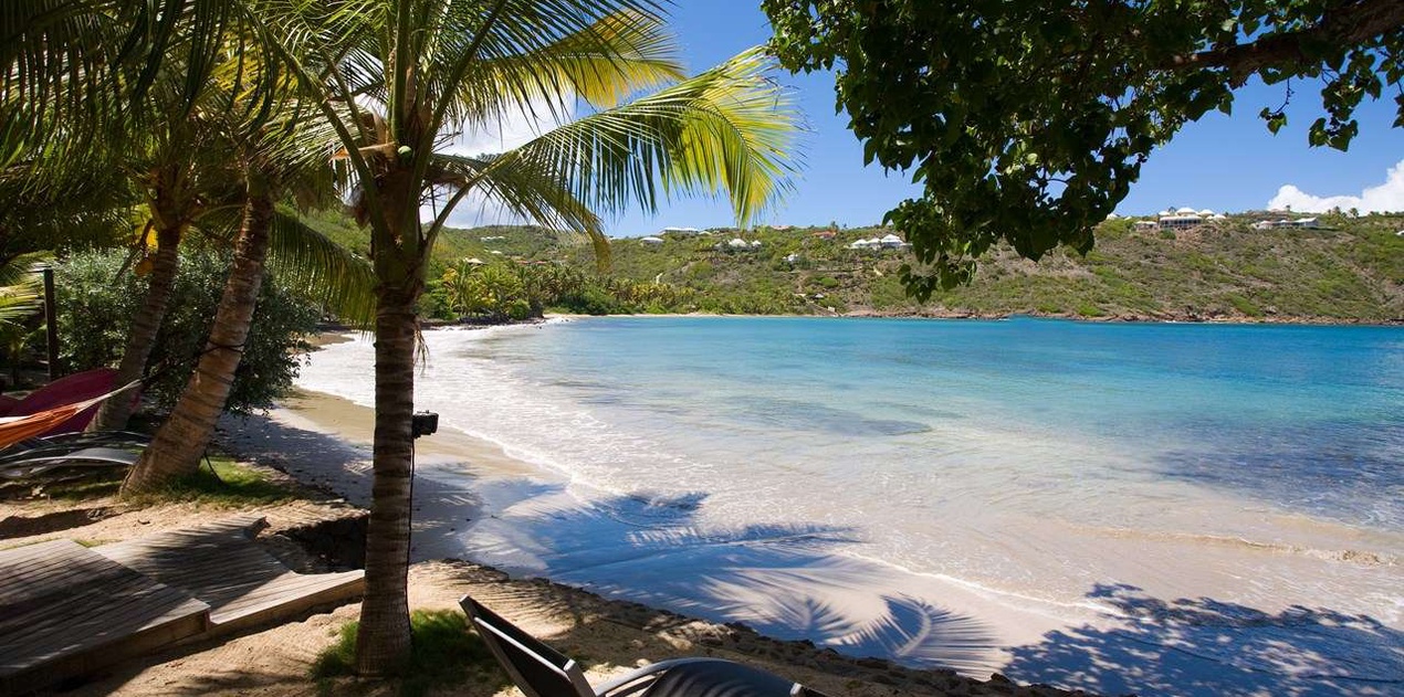 Beach at WV BEA, Marigot Beach, St. Barthelemy
