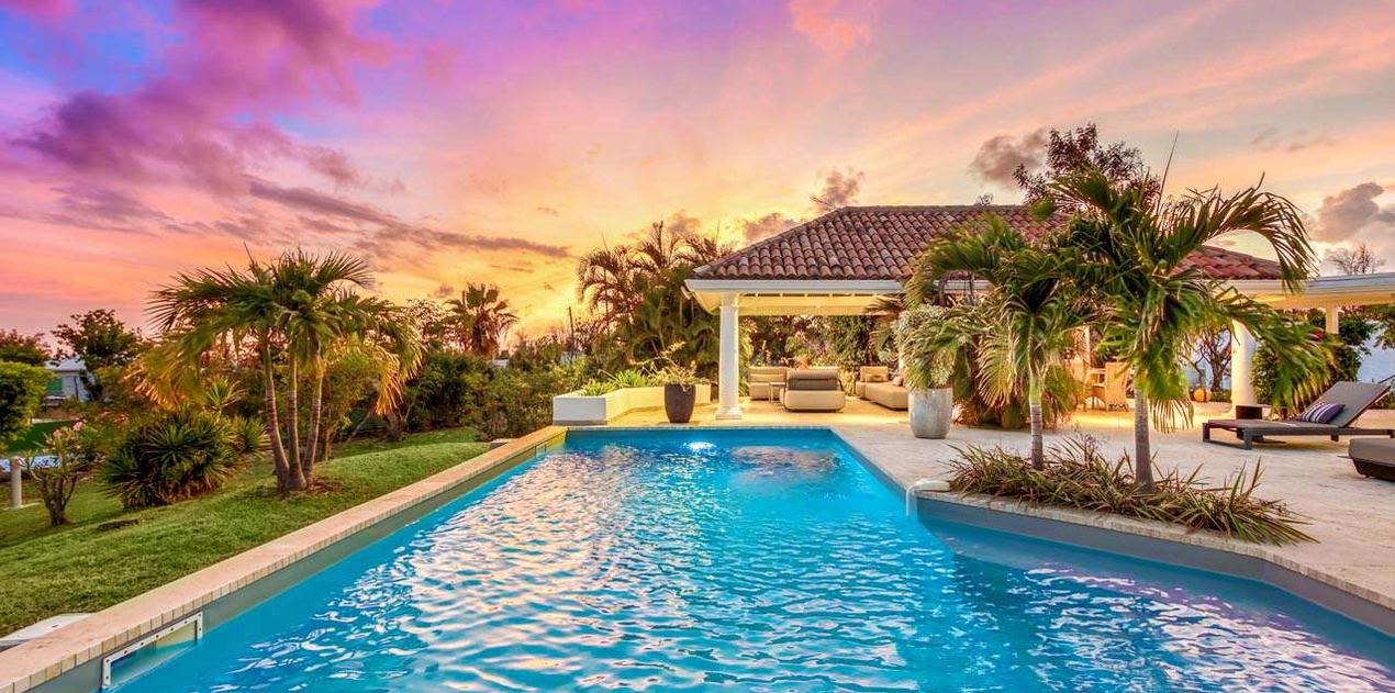 Villa Pool at PIE LAN, Hillside/Terres Basses, St. Martin