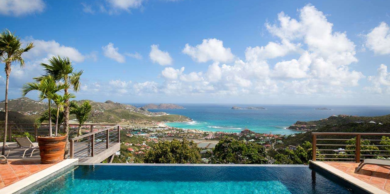 Villa Pool at WV PAS, Lurin, St. Barthelemy