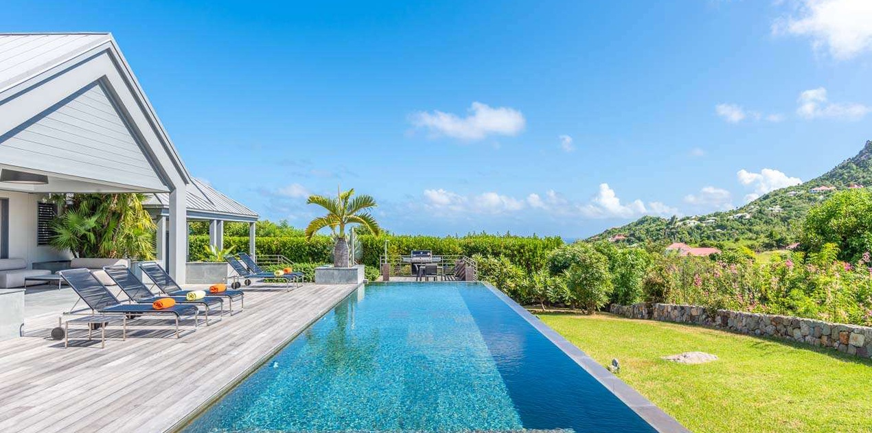 Villa Pool at WV AVV, Vitet, St. Barthelemy