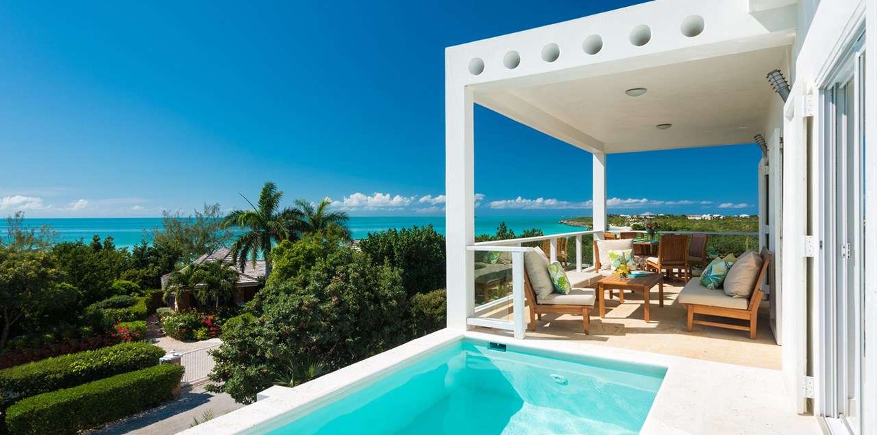Villa Pool at IE VBL, Ocean Pt/Taylors, Turks & Caicos