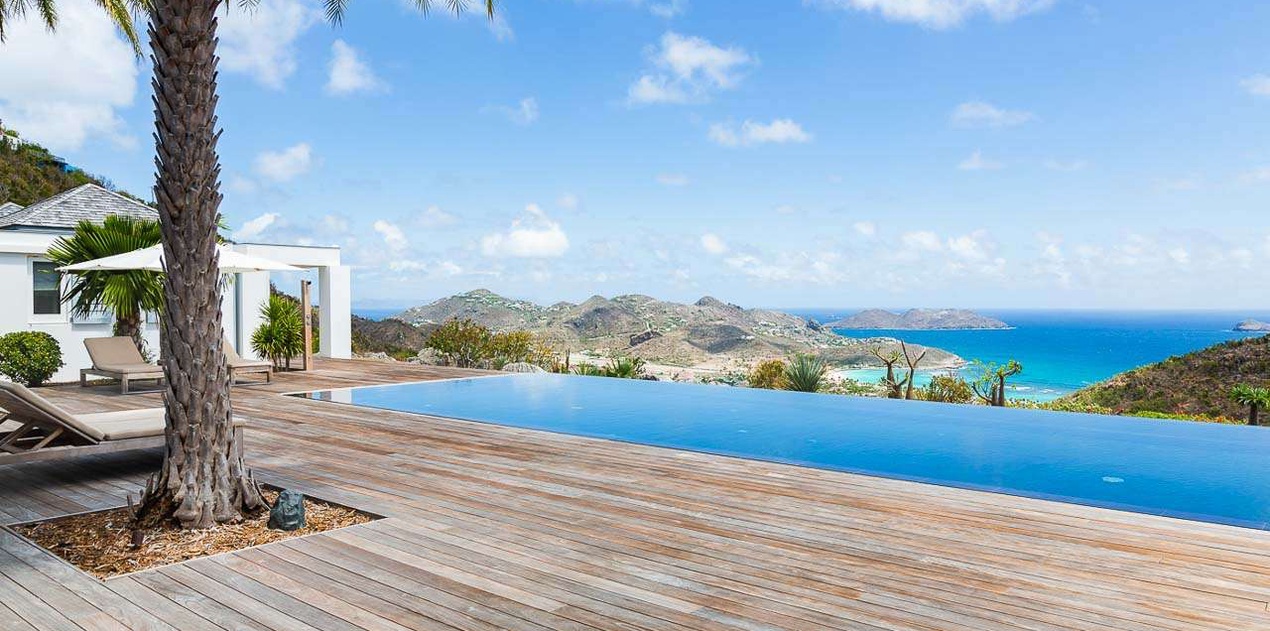 Deck at WV ECO, Gouverneur, St. Barthelemy