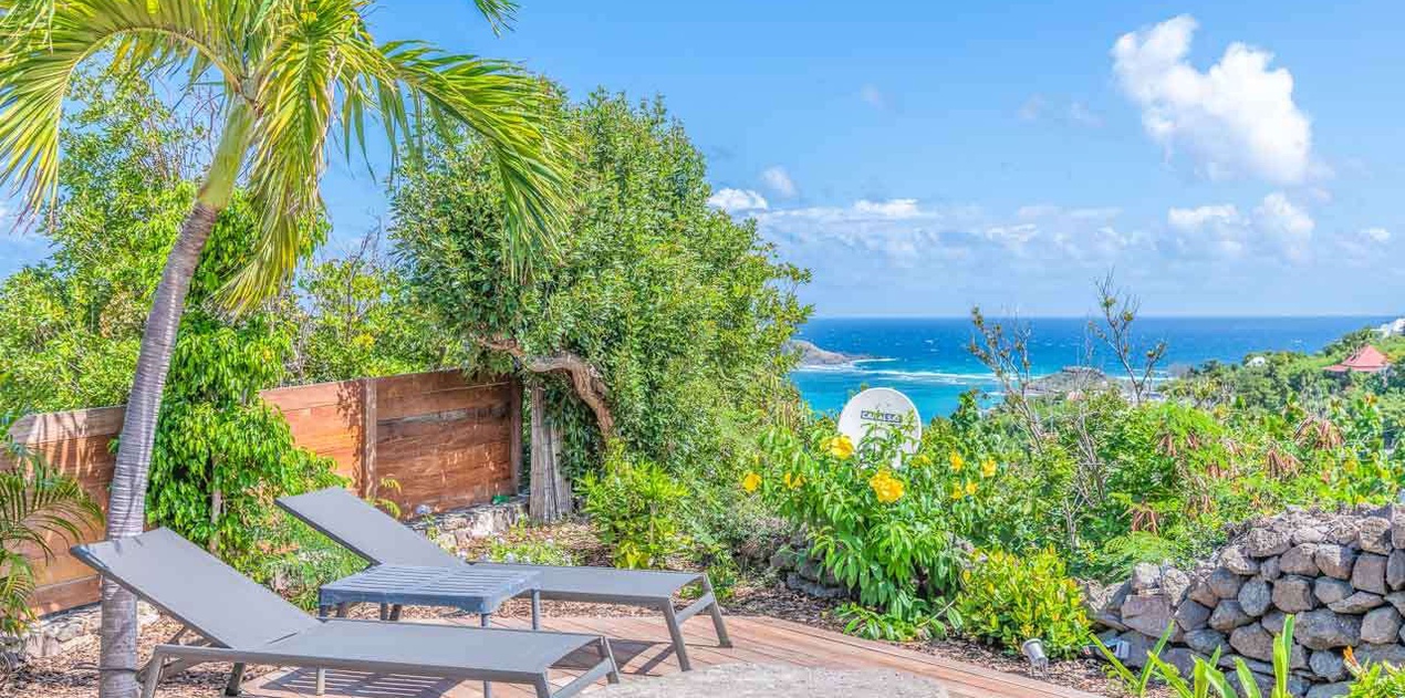Deck at WV STC, Camaruche, St. Barthelemy