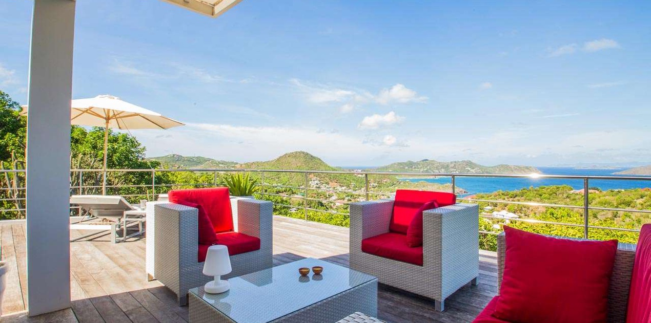 The view from WV AGV, Vitet, St. Barthelemy