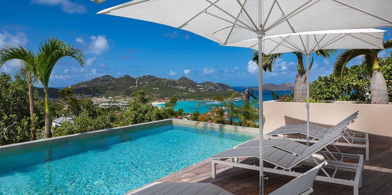 Villa Pool at WV LBC, St. Jean, St. Barthelemy