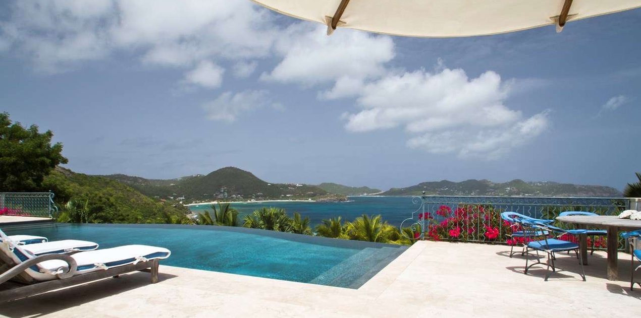 Villa Pool at WV BTR, Pointe Milou, St. Barthelemy