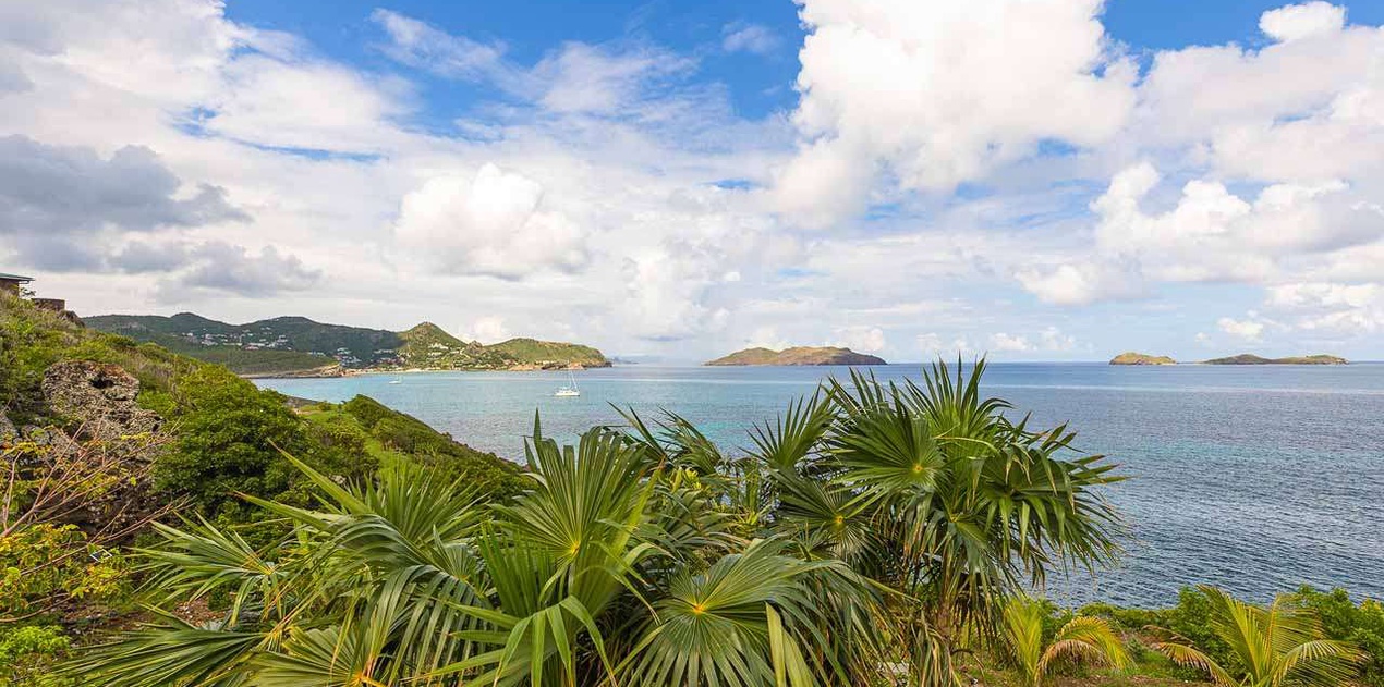 The view from WV EMM, Lorient, St. Barthelemy