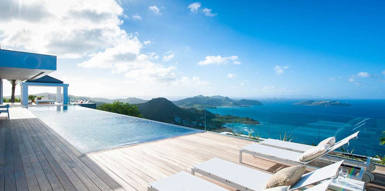 The view from WV GIN, Petite Saline, St. Barthelemy