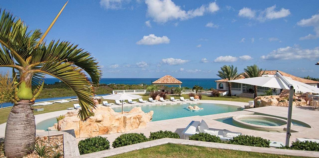 Villa Pool at PIE SAN, Hillside/Terres Basses, St. Martin