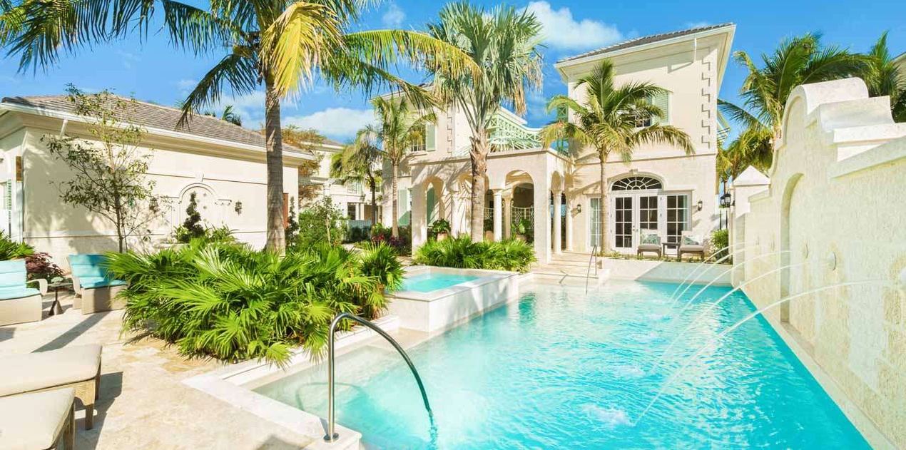 Villa Pool at TC 6BV, Long Bay Beach, Turks & Caicos