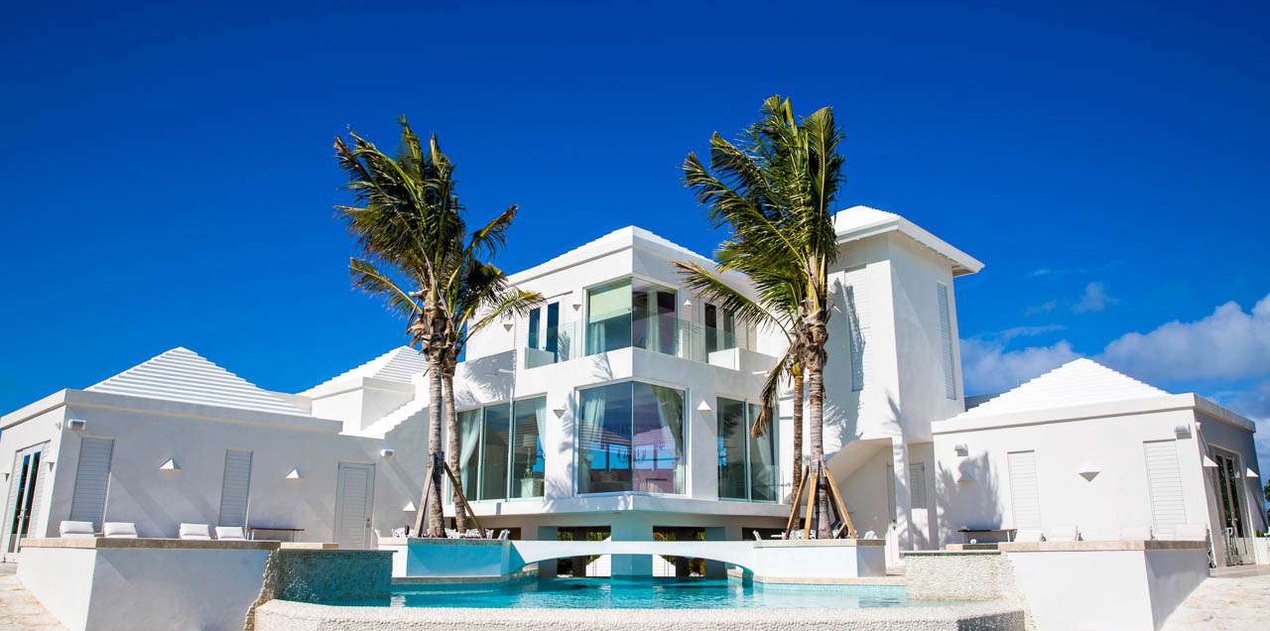 Villa Pool at TC PW, Long Bay Beach, Turks & Caicos