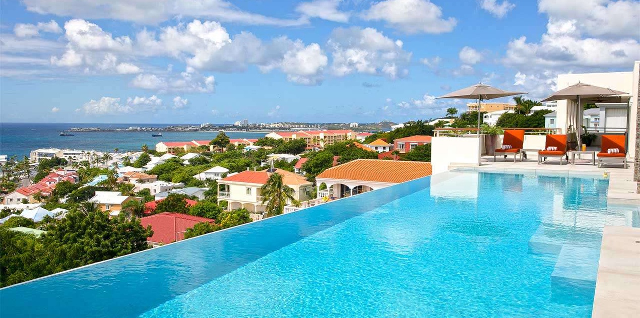 Villa Pool at PIE BLV, Pelican Key, St. Martin