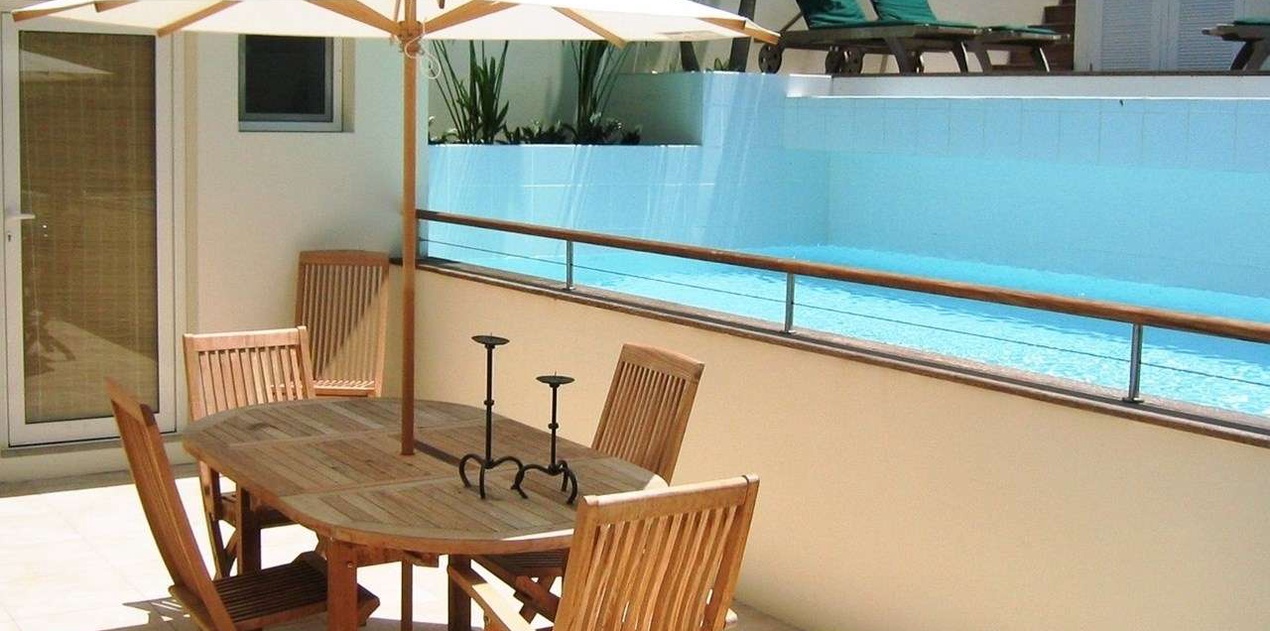 Patio at WV CEC, Marigot, St. Barthelemy