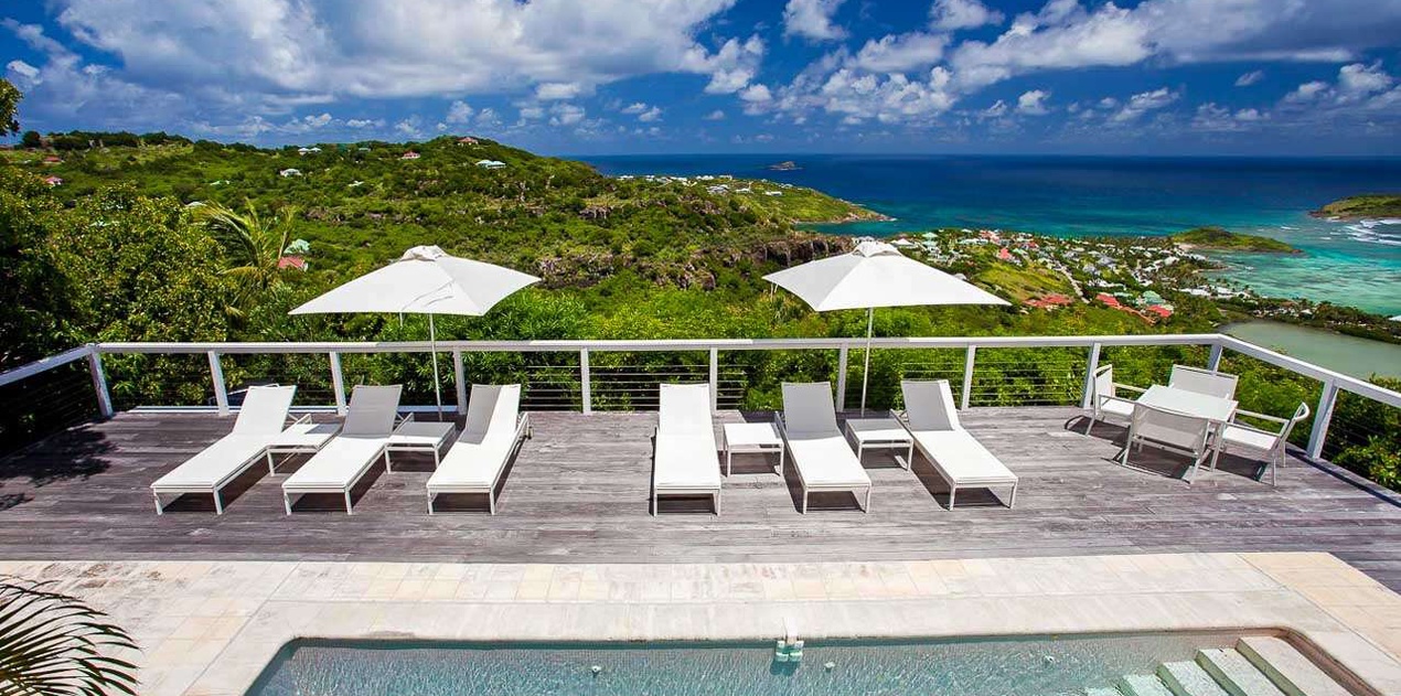 Villa Pool at WV ABB, Vitet, St. Barthelemy