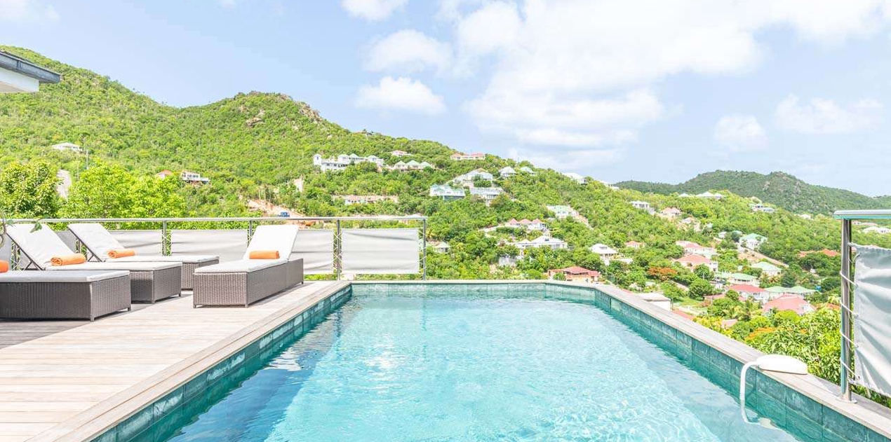 Villa Pool at WV MBL, St. Jean, St. Barthelemy