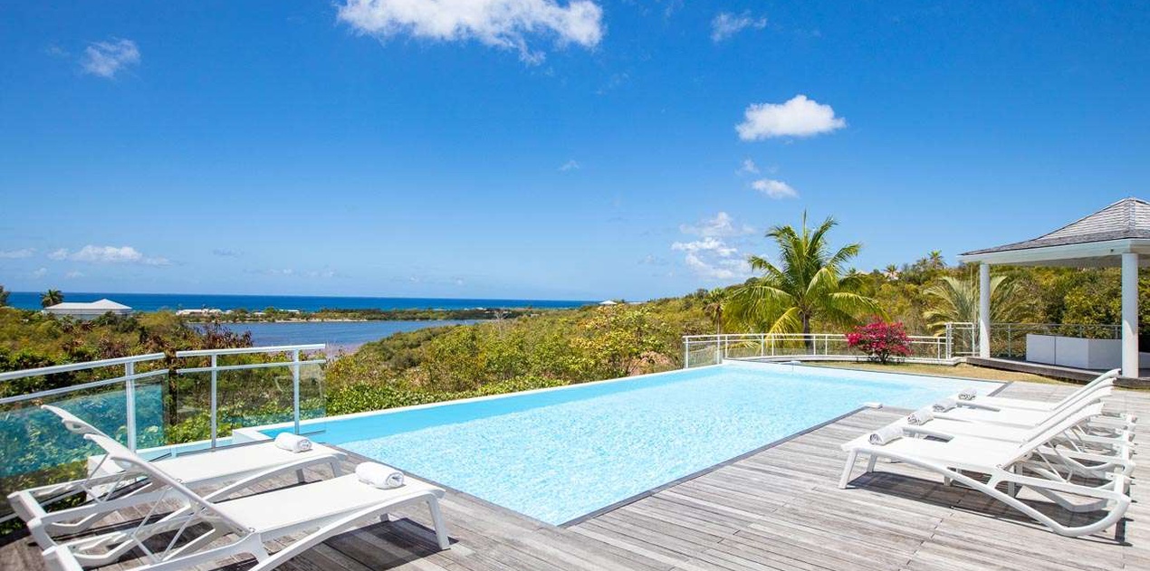 Villa Pool at SXM NOL, Hillside/Terres Basses, St. Martin