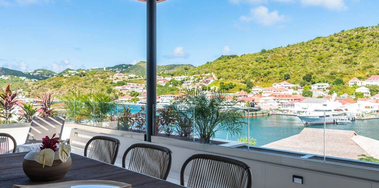 Terrace at WV PTG, Gustavia, St. Barthelemy