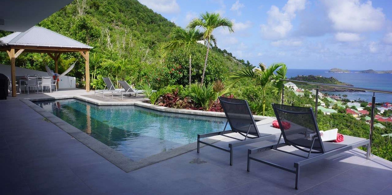 Villa Pool at WV CLR, Lorient, St. Barthelemy