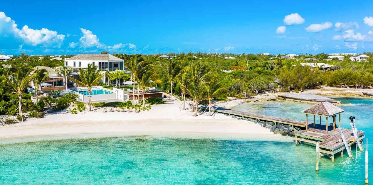 Aerial photo of TC CAB, Grace Bay/Leeward, Turks & Caicos