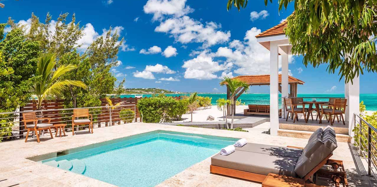 Villa Pool at PL BSK, Grace Bay Turtle Cove, Turks & Caicos