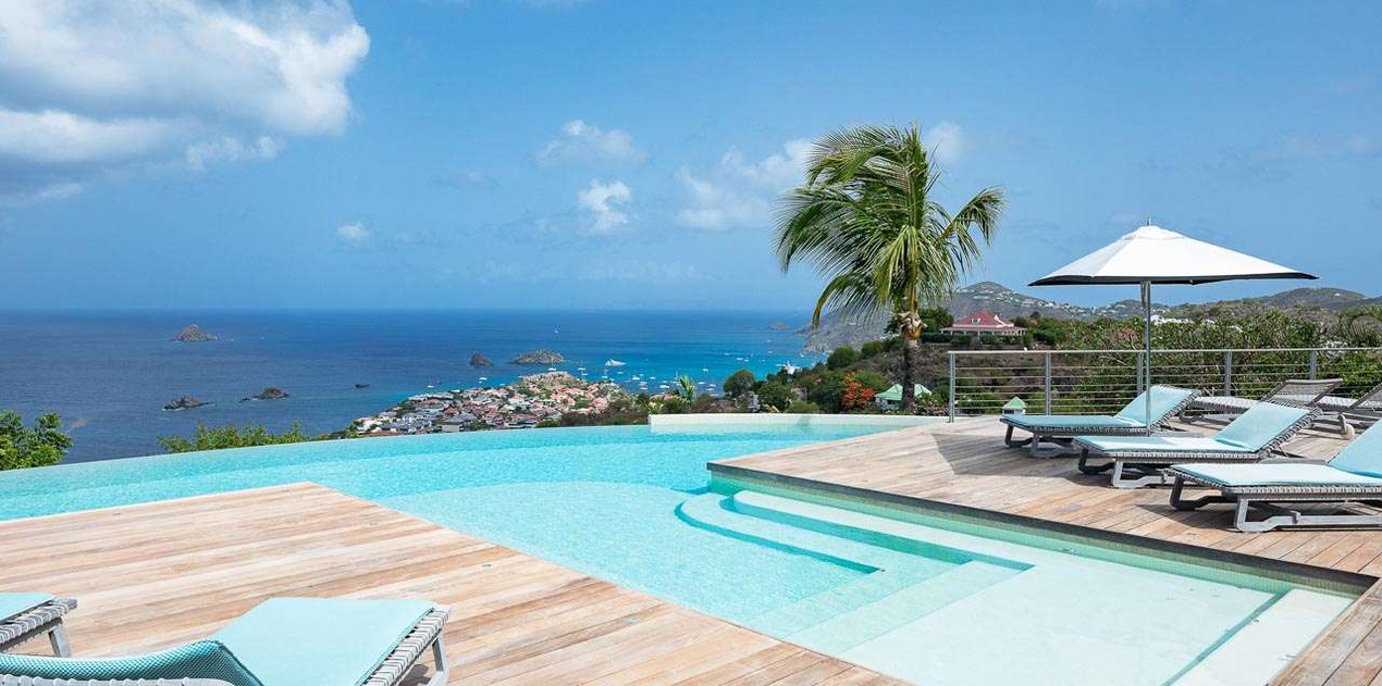 Villa Pool at WV BSN, Lurin, St. Barthelemy
