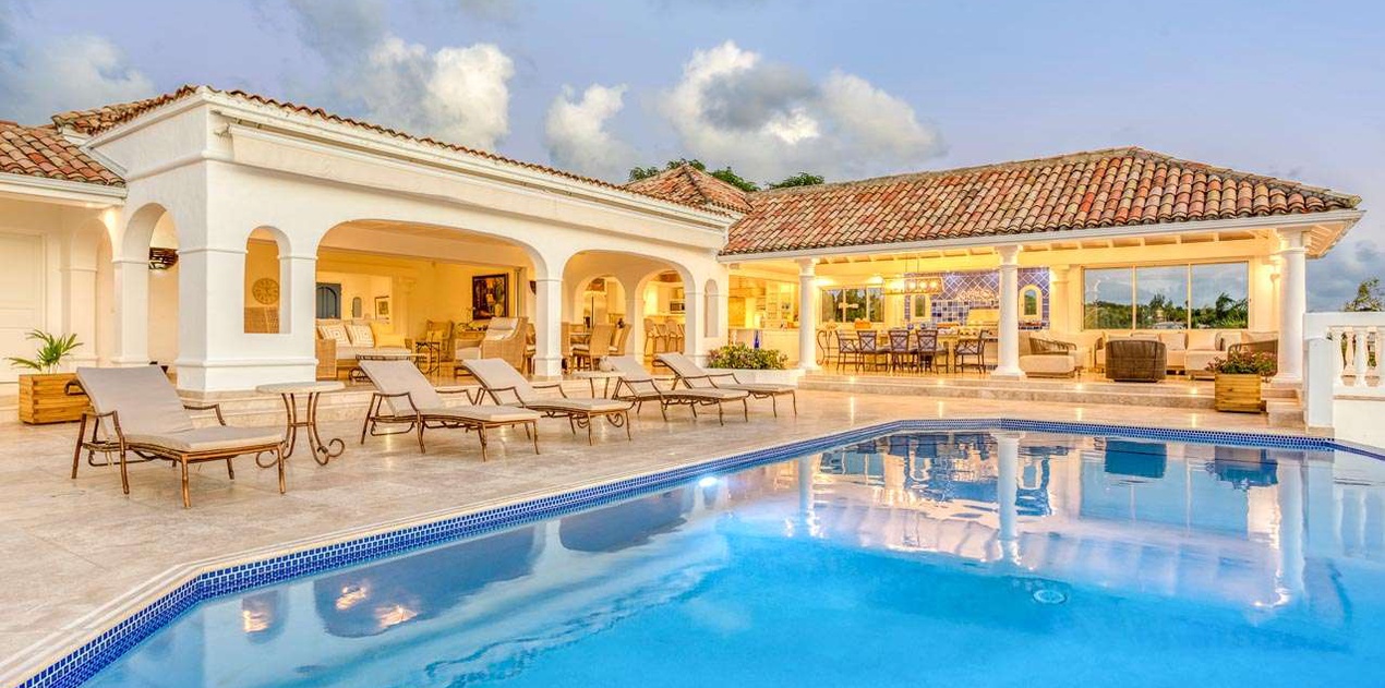 Villa Pool at SXM MER, Hillside/Baie Longue, St. Martin