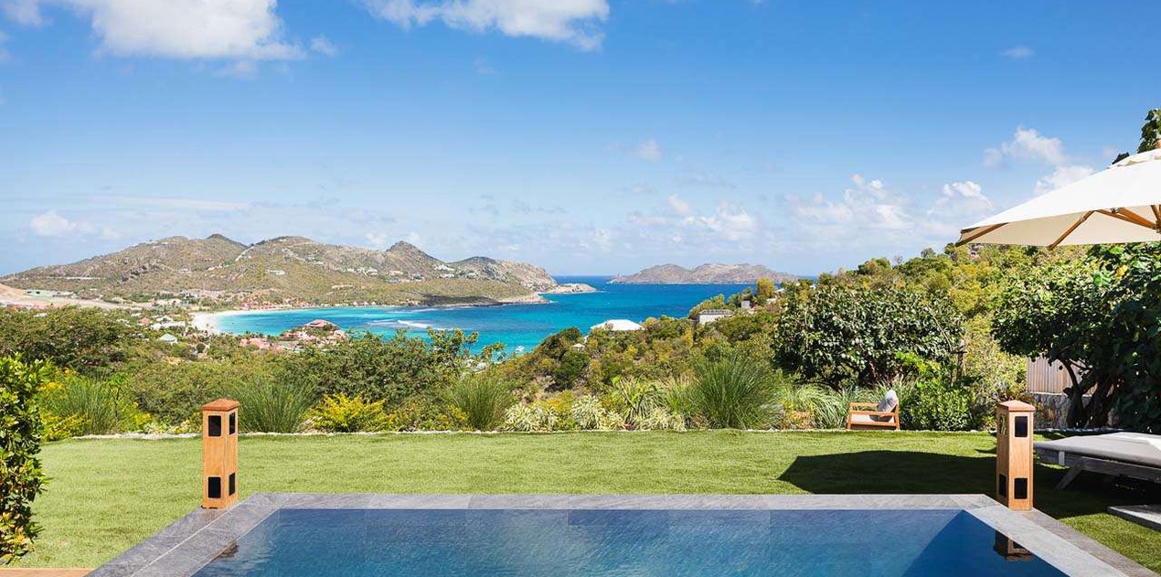 Villa Pool at WV CTH, St. Jean, St. Barthelemy