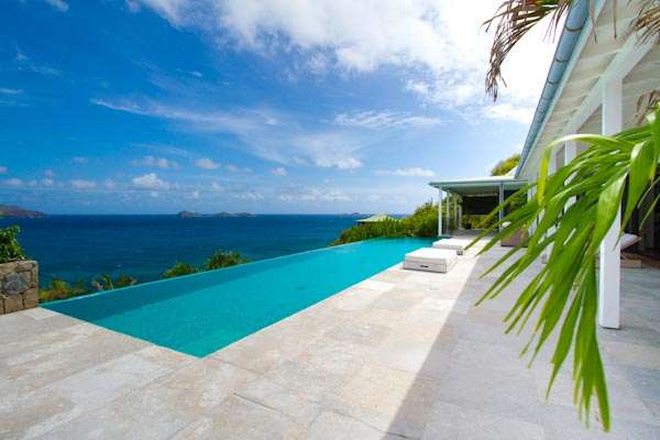 Villa Pool at WV BBS, St. Jean, St. Barthelemy