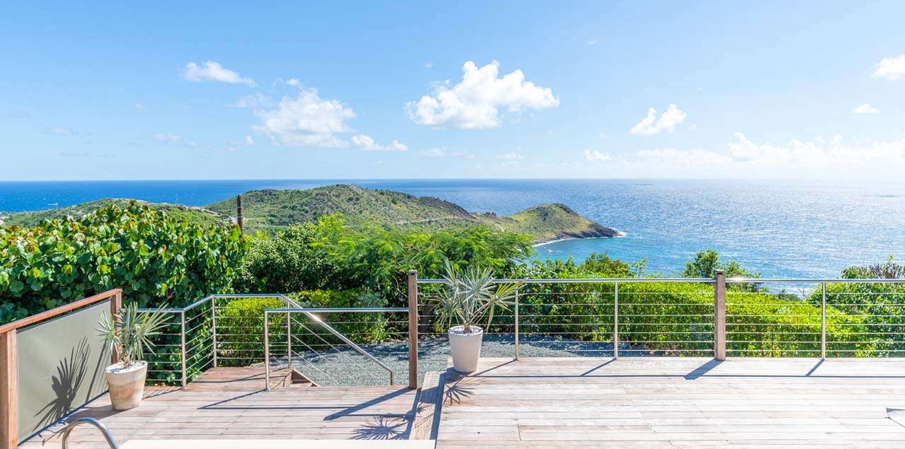 The view from WV BEL, Vitet, St. Barthelemy