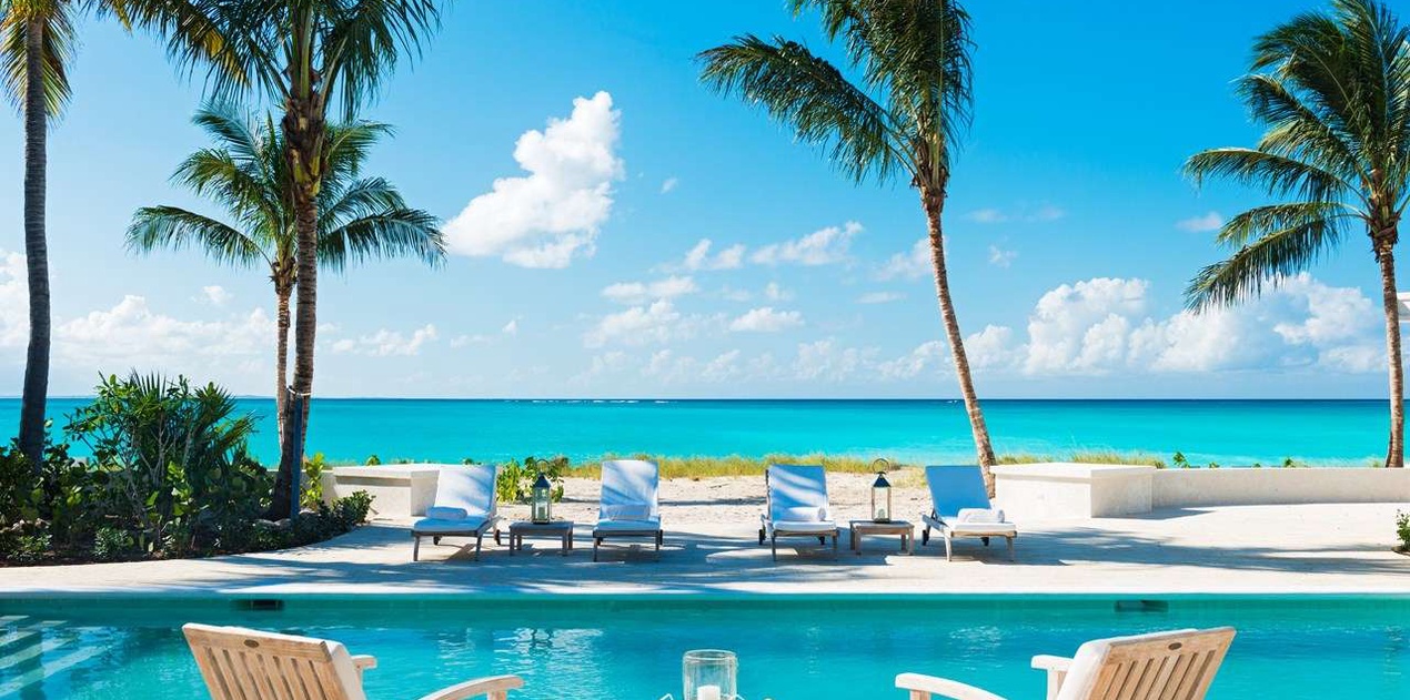 Villa Pool at PL COR, Grace Bay/Leeward, Turks & Caicos